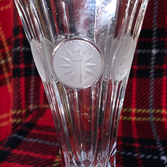 Fostoria Clear Glass Vase. - Picture 3 of 8